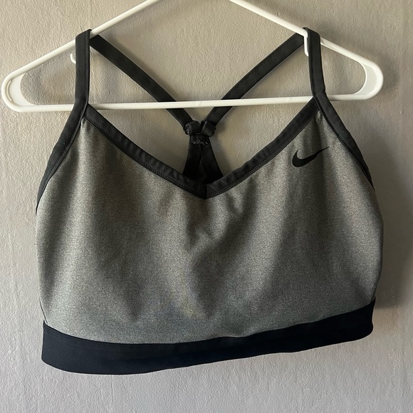 Nike Grey Indy Sports Bra Size 1X - Picture 2 of 8